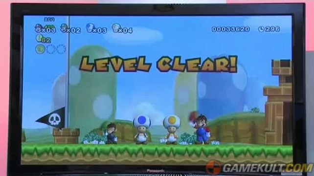 New Super Mario Bros. Wii - [E3 2009] Screener #1