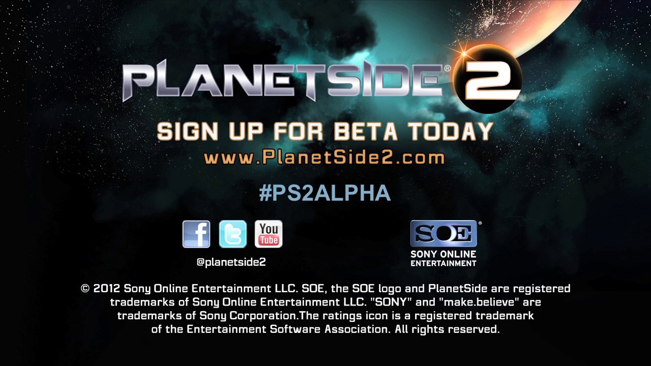 PlanetSide 2 - Scope Timelapse Video