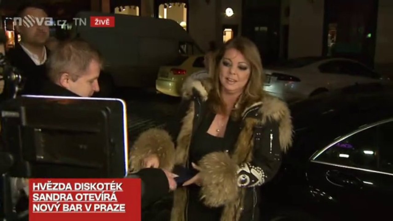 SANDRA interview for TV NOVA 07 january 2014