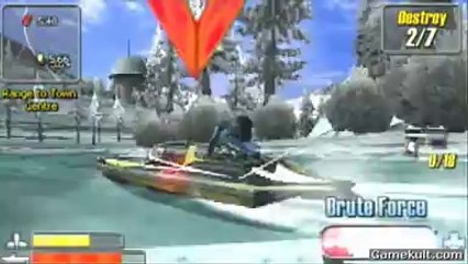 Pursuit Force - Petit bateau