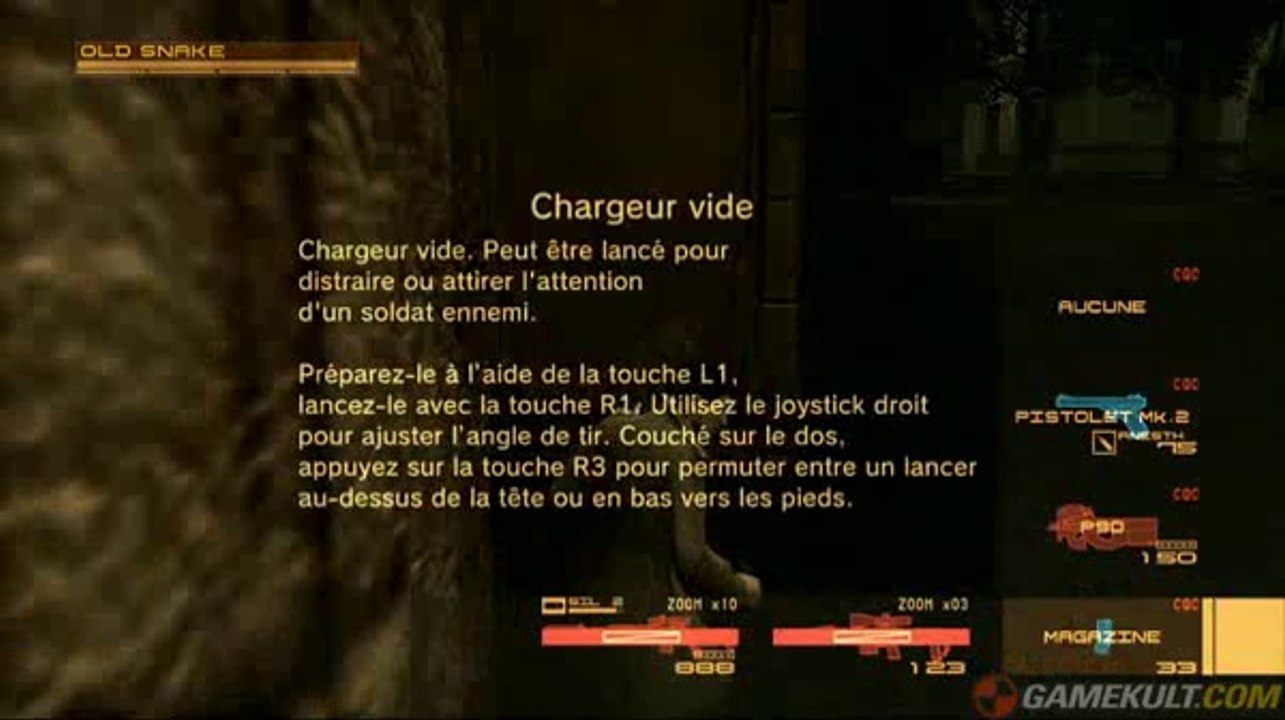 Metal Gear Solid 4 : Guns of the Patriots - Promenade nocturne (SPOILER)