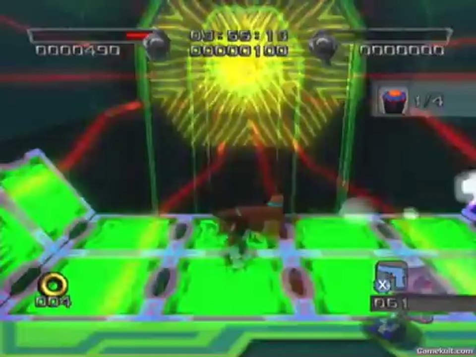 Shadow the Hedgehog - Cyberspace et codes couleurs