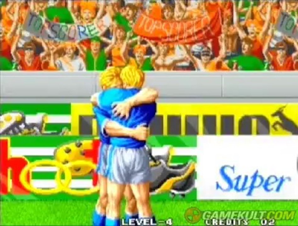 Super Sidekicks - Deux buts en une minute