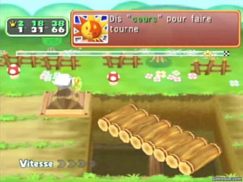 Mario Party 6 - Course au  micro