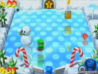 Super Mario Ball - Mario reste de glace