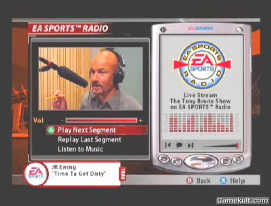 Madden NFL 2005 - La radio EA Sports