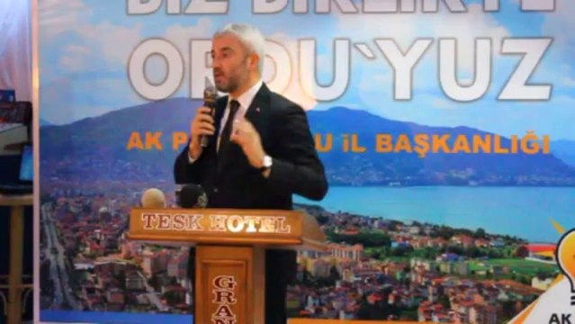 AK PARTİ ORDU BÜYÜKŞEHİR BELEDİYE BAŞKAN ADAYI ENVER YILMAZ