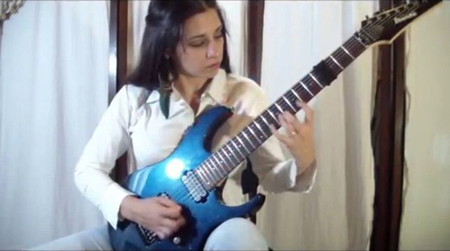 Alternate Picking Guitar Lesson with Alejandra. Try her alternate picking exercise for speed