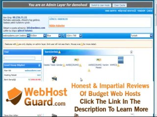 WHM_cPanel Üzerinde Açılan Hosting Hesabı İçin cPanel Girişi