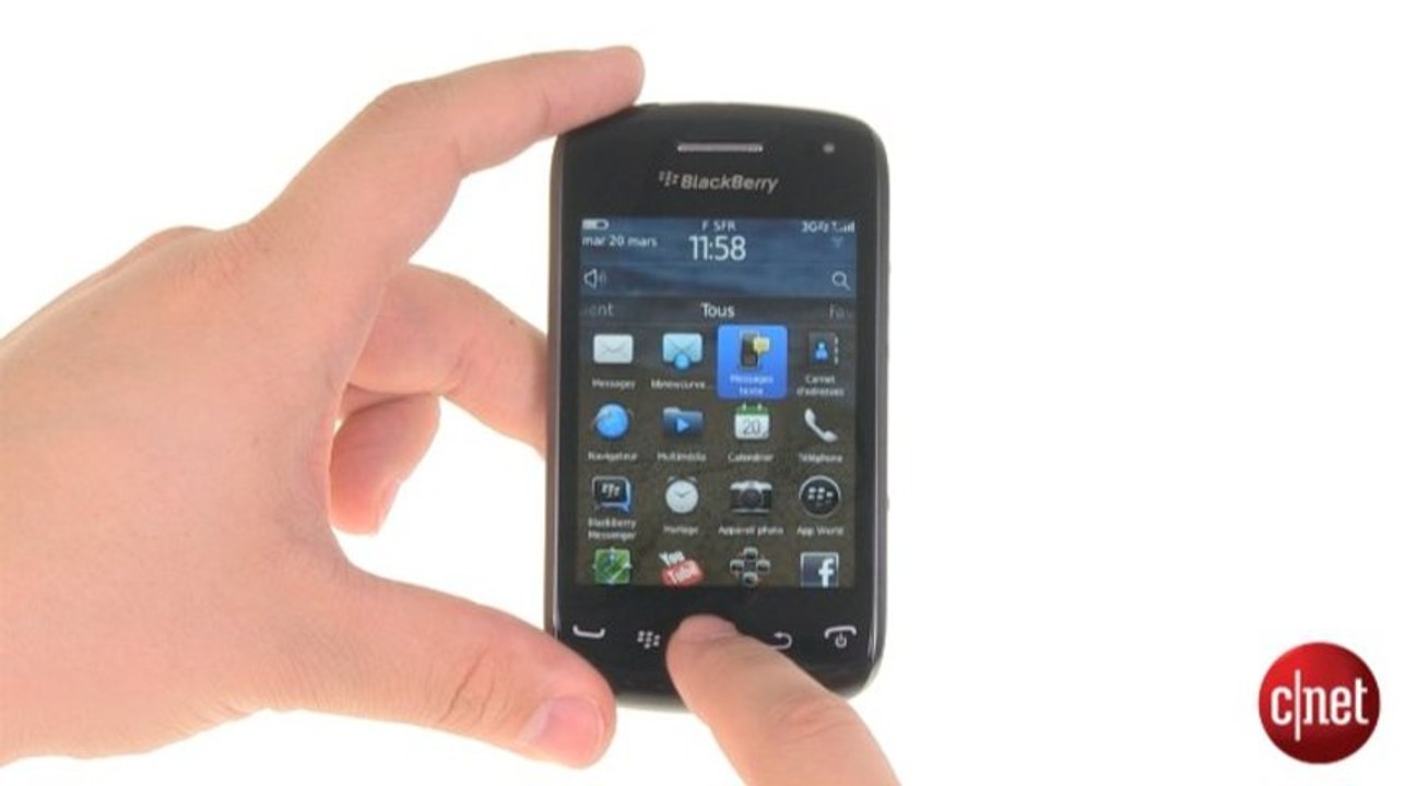 Démo du RIM Blackberry Curve 9380