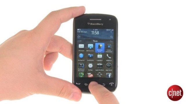 Démo du RIM Blackberry Curve 9380