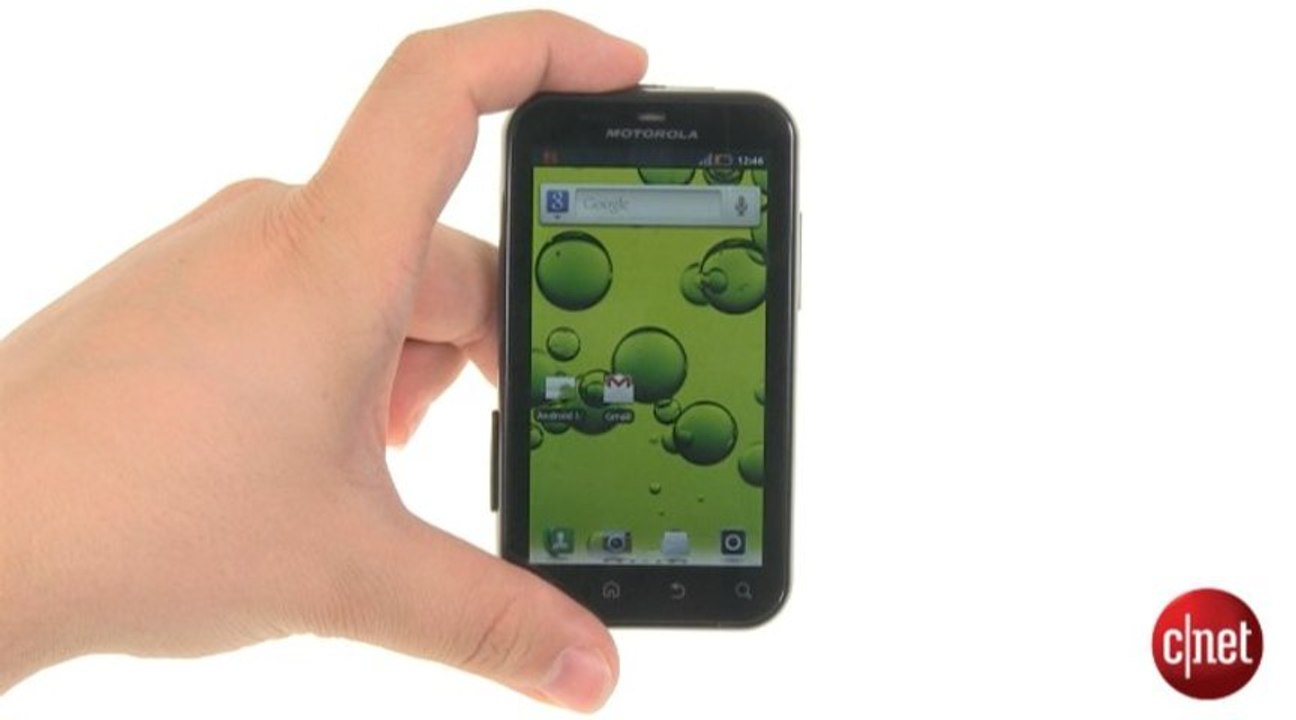 Démo du Motorola Defy+