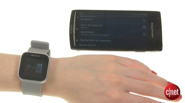 Démo de Sony SmartWatch