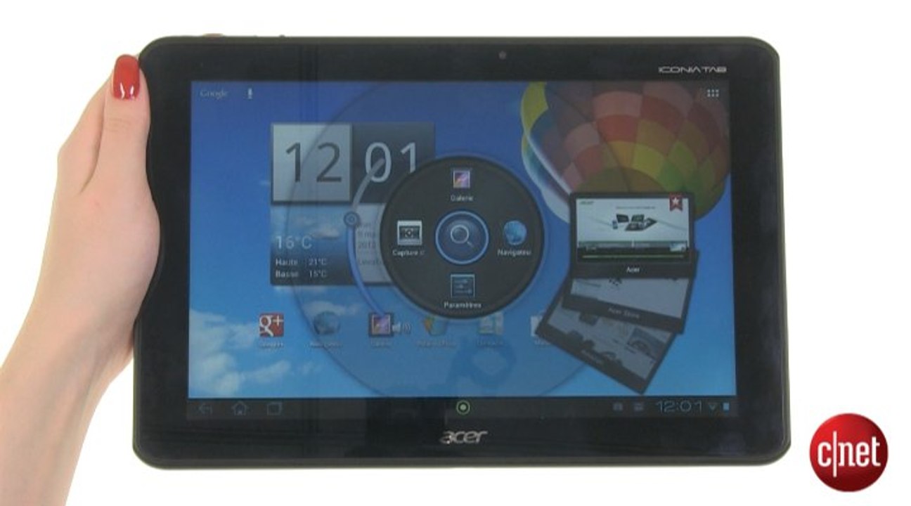 Démo de l'Acer Iconia Tab A510