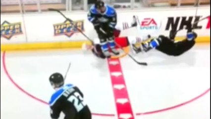 NHL 12 - 3 Way Collision
