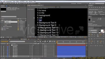 Word Cloud Logo Reveal - After Effects Template