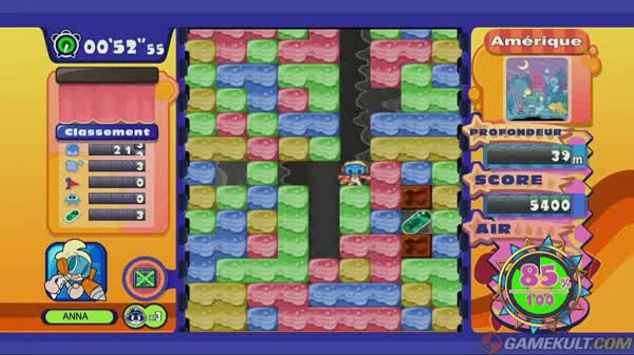 Mr. Driller Online - Réactions en chaîne