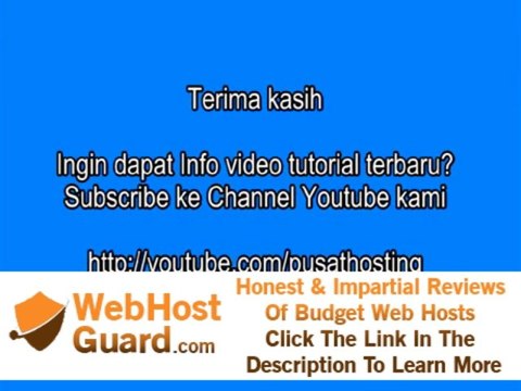 Setting Email Google Apps di Android dgn AQUA Mail by Pusat Hosting