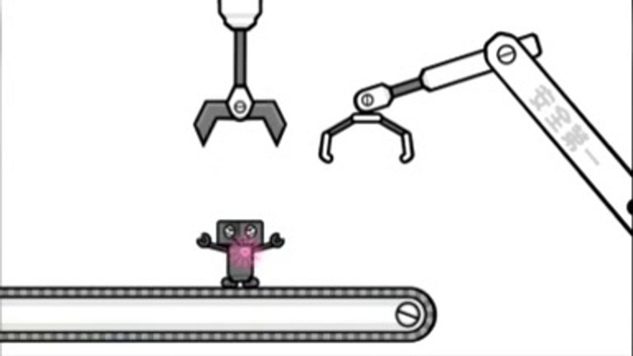 Beat the Beat : Rhythm Paradise - Robots à la chaîne