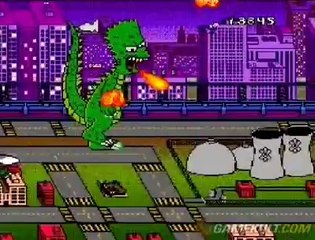 The Simpsons : Bart's Nightmare - Godzibart