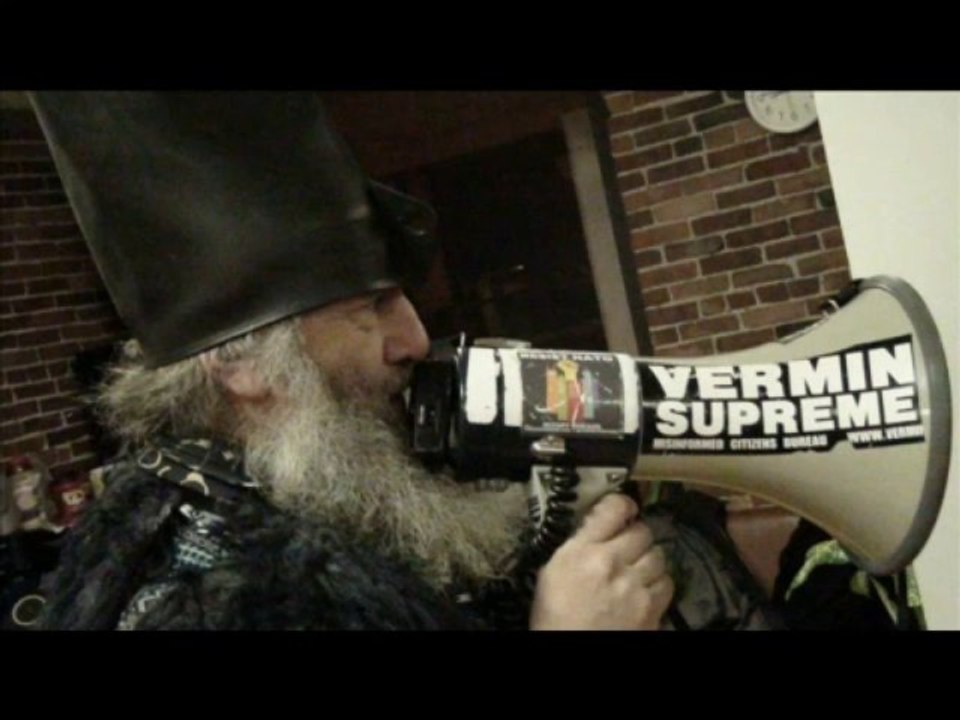 CO & WA Marijuana Legalization, Celebrating with Vermin Supreme