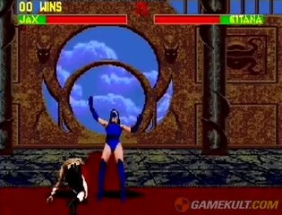 Mortal Kombat II - Jax vs Kitana