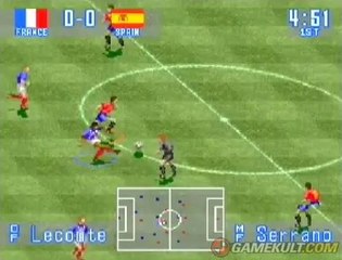 International Superstar Soccer - Préparatif pour France-Espagne