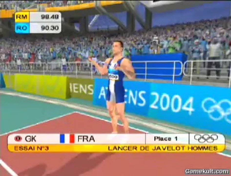 Athens 2004 - Epreuve lancer du javelot