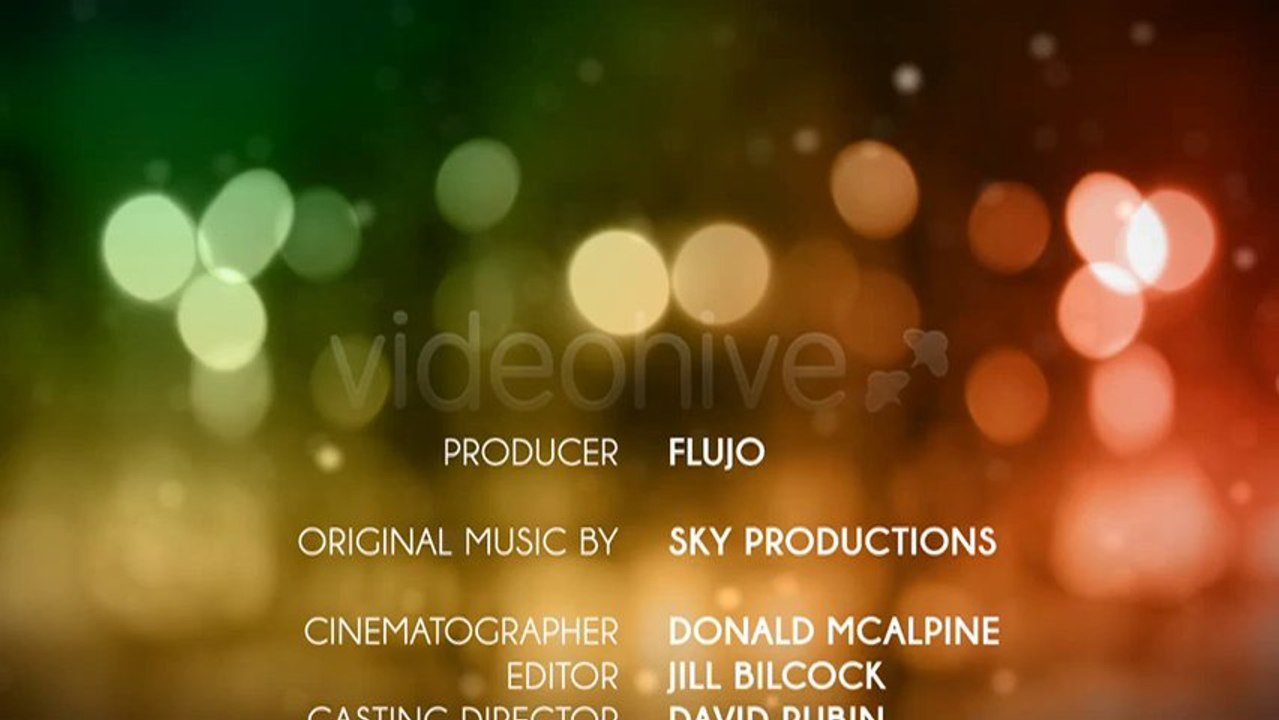 Movie Title - After Effects Template