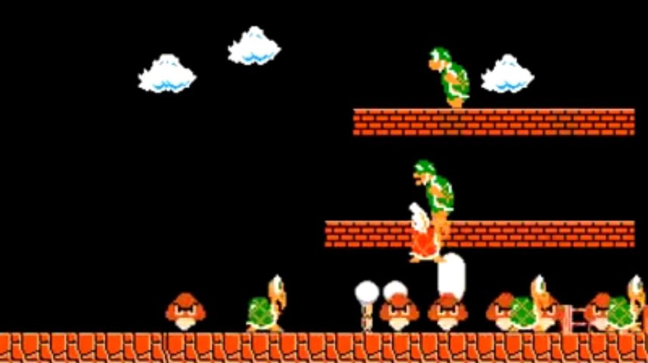 Mario Lost It