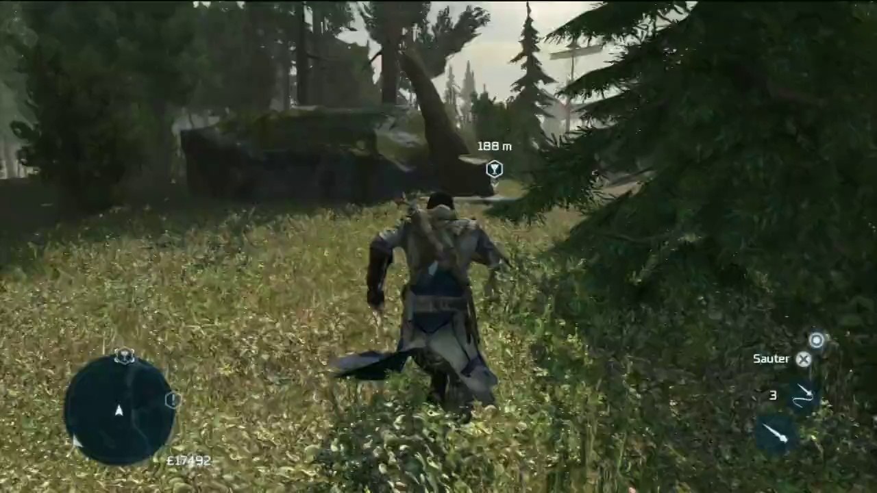 Assassin's Creed III - Petit tour dans les bois