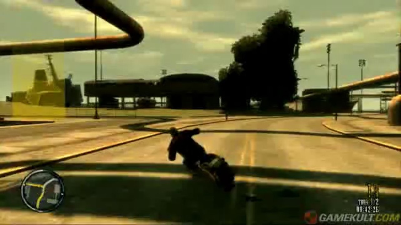 Grand Theft Auto IV : The Lost and Damned - Mission course.