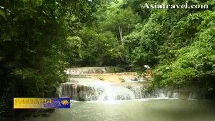 Erawan Waterfall Nature Reserve Park Thailand by Asiatravel.com