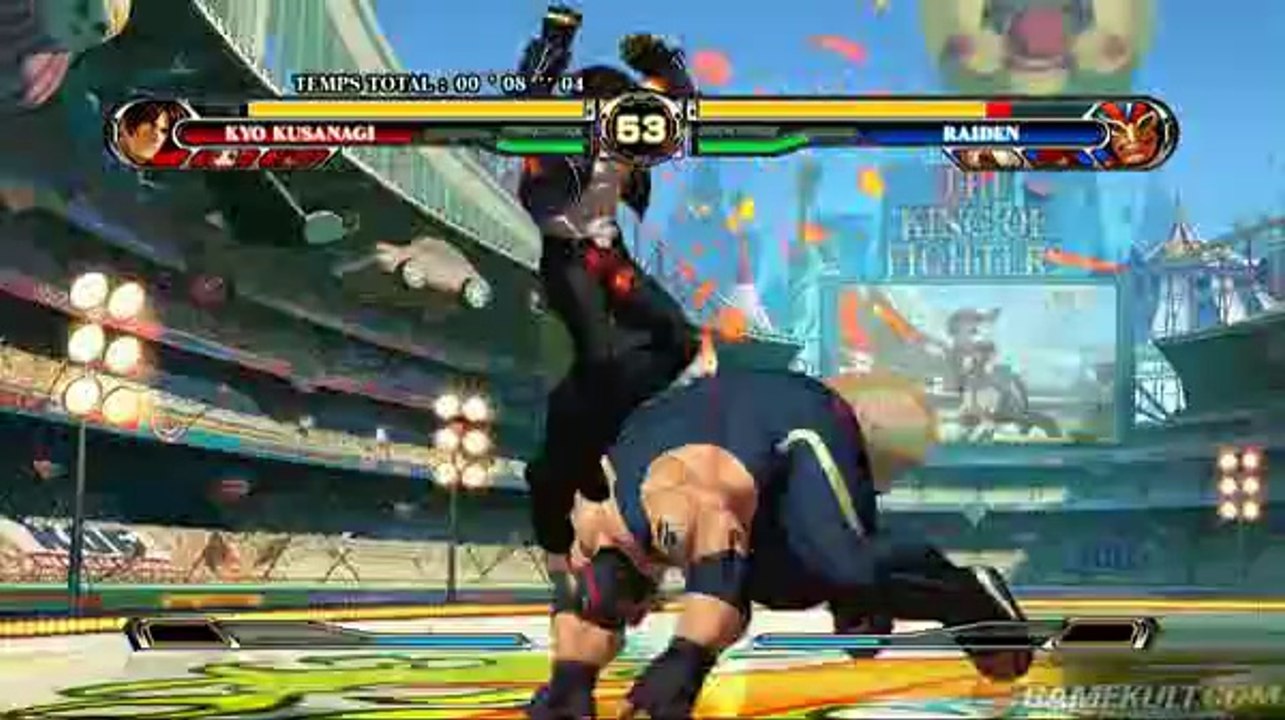 The King of Fighters XII - Kyo Vs Raiden