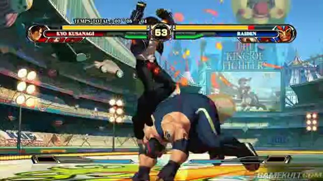 The King of Fighters XII - Kyo Vs Raiden