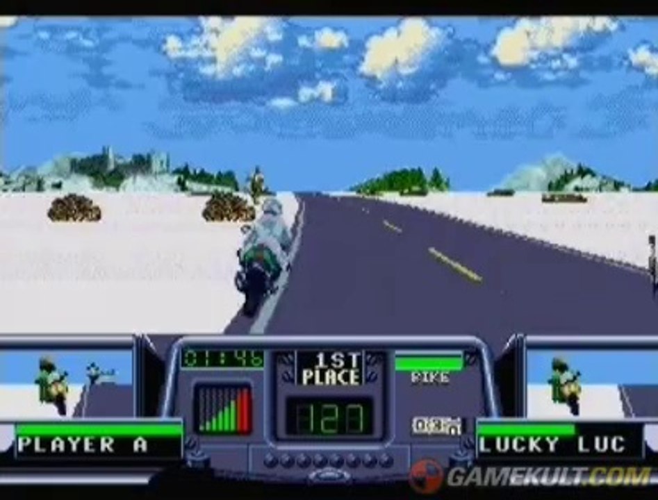 Road Rash 3 - Lucky Luc, le gros pénible