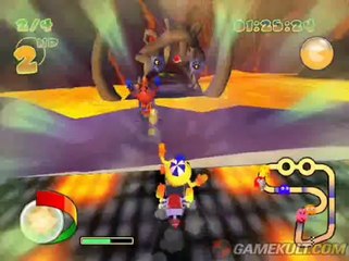 Pac-Man Rally - En deux tours