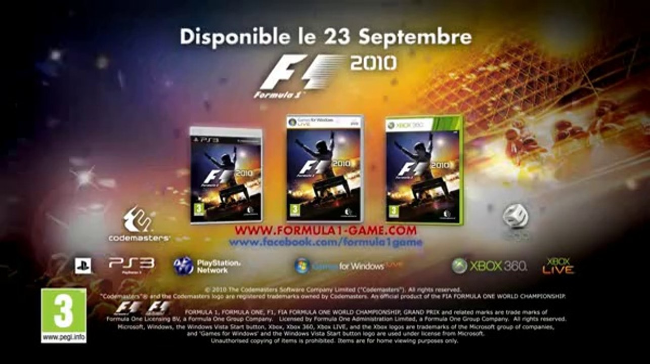 F1 2010 - Launch Trailer
