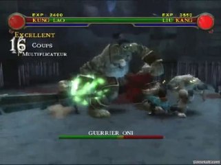 Mortal Kombat : Shaolin Monks - Un bien fier mode coopératif