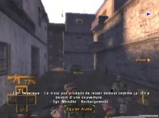 Full Spectrum Warrior - Avancée en zig zag