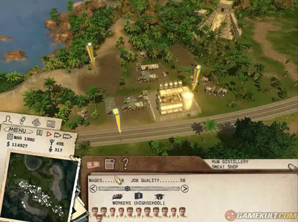 Tropico 3 - Installation d'un aéroport