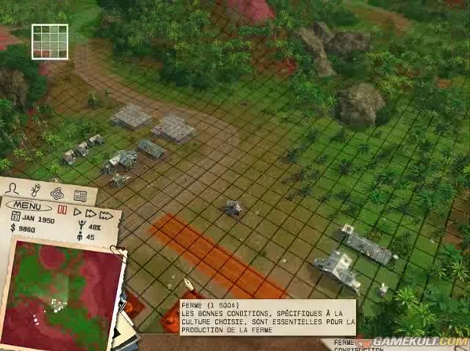 Tropico 3 - Début de partie