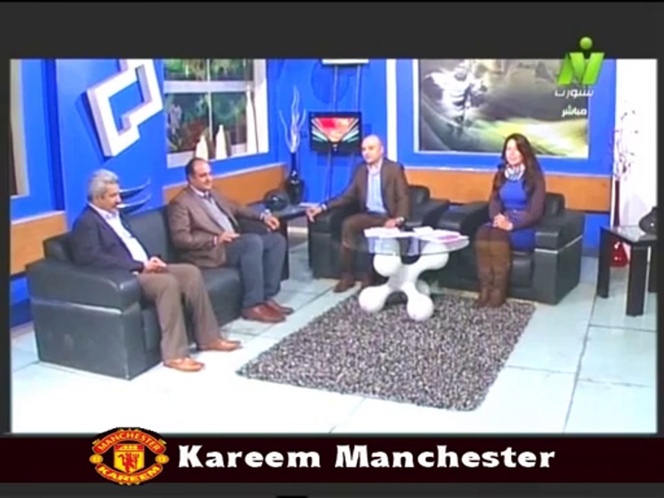 حوار مشترك فى صباح الرياضه مع الاعلاميه سها ابراهيم 8 ينابر 2014