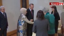Erdoğan İmparator Akihito ile görüştü