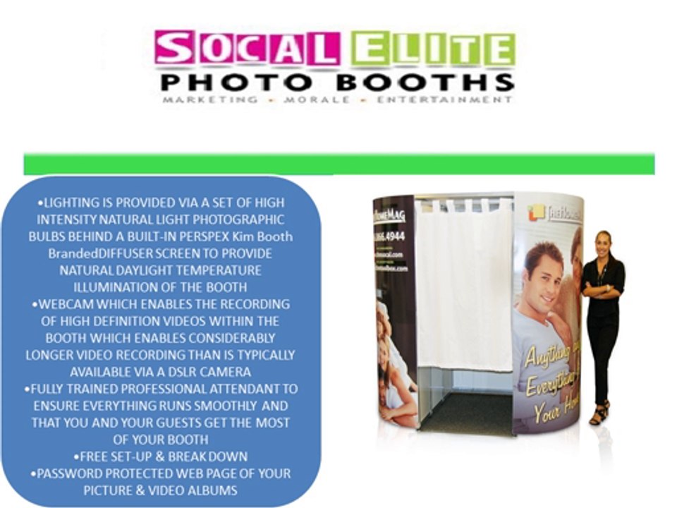 SOCAL ELITE PHOTO BOOTHS CA
