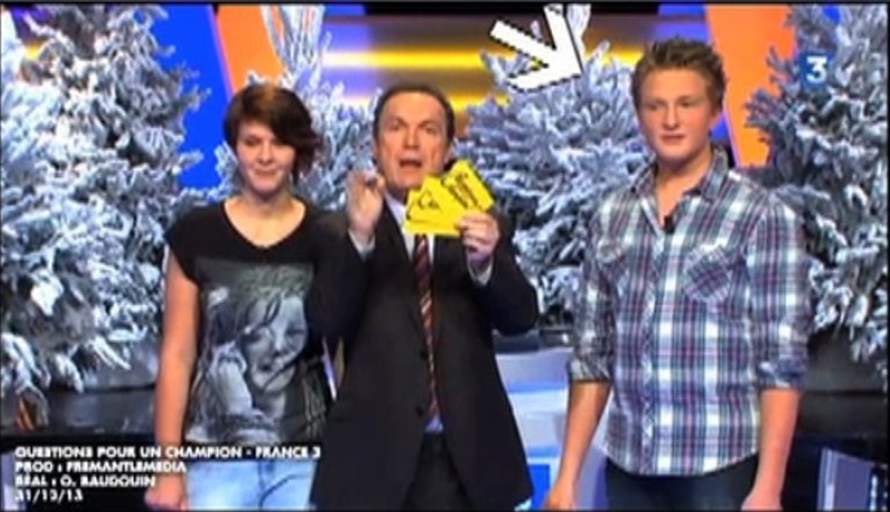 Le bêtisier de "Questions pour un champion" avec les ados !