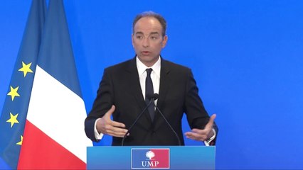 Jean-François Copé présente ses voeux à la presse