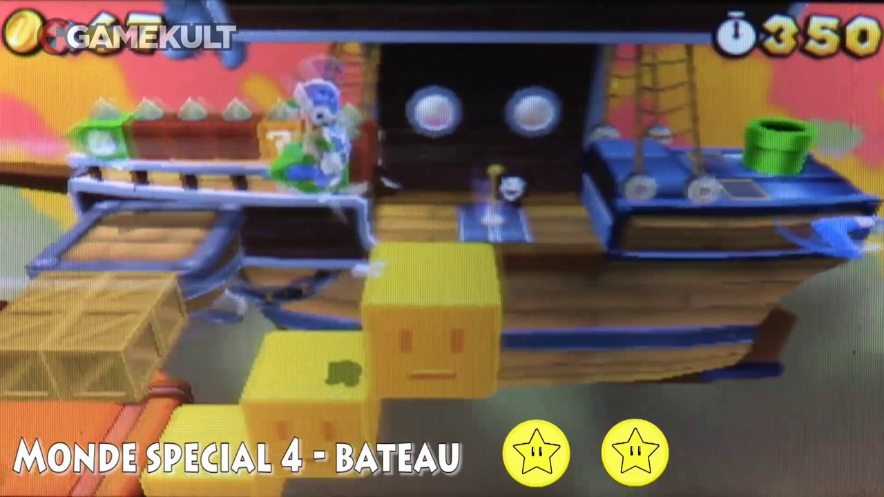 Super Mario 3D Land - Pièces Étoilées - Special Monde 4