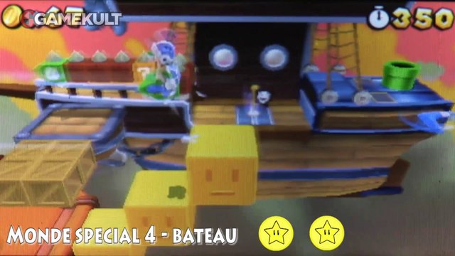 Super Mario 3D Land - Pièces Étoilées - Special Monde 4