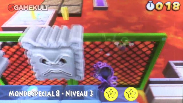 Super Mario 3D Land - Pièces Étoilées - Special Monde 8